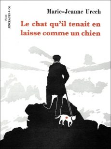 Le chat qu'il tenait en laisse...